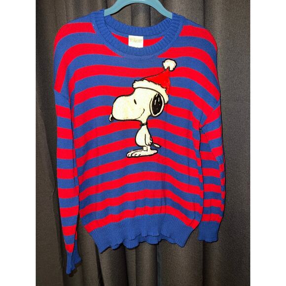 Ugly Christmas Sweater Sweaters - Ugly Christmas Sweater Size Medium Snoopy